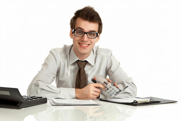 photograph of professional Accountant