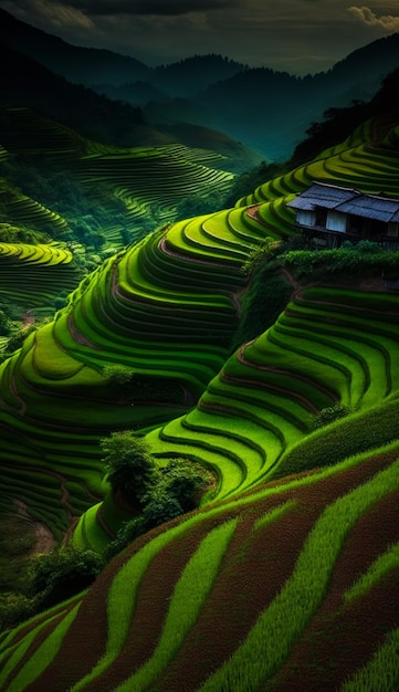 Photograph rice terraces by joseph gonzalez on 500px Generative AI