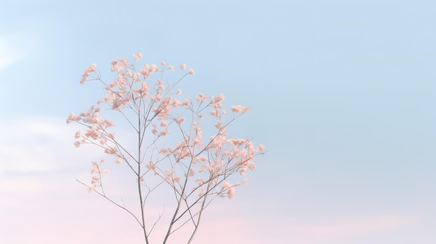 A photograph of a sky with sun clouds birds and trees