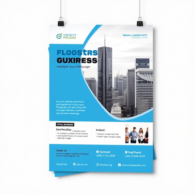 Photographic business flyer