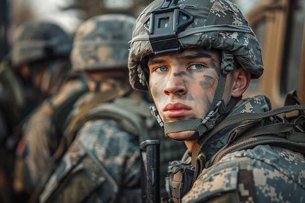 photography of Army soldier of Special Operations Forces