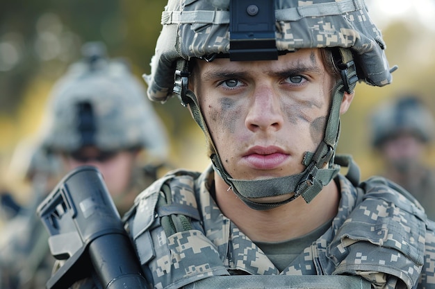 photography of Army soldier of Special Operations Forces