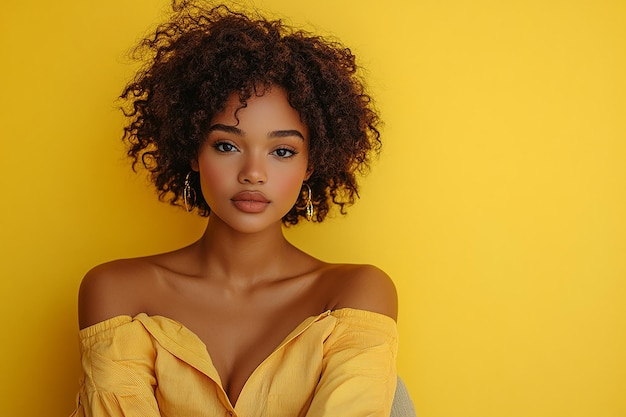 photography of black american girl happy lifestyle on light background