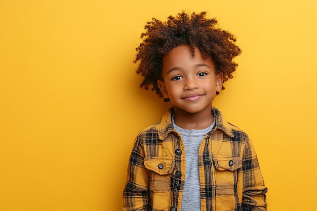 photography of black american kids boy happy lifestyle on light background