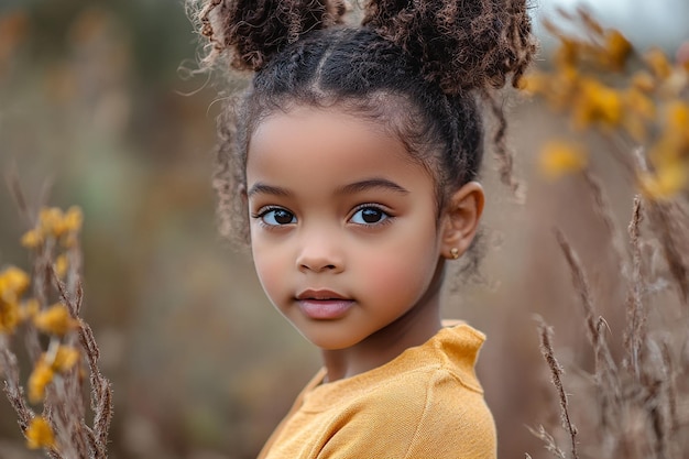 photography of black american kids girl happy lifestyle on light background