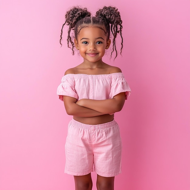 Photo photography of black american kids girl happy lifestyle