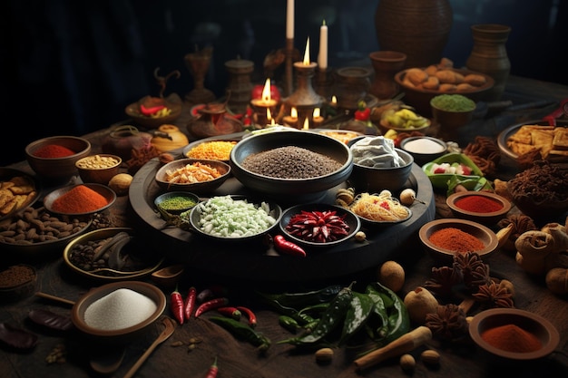 Photography of ethnic foods and international flavors