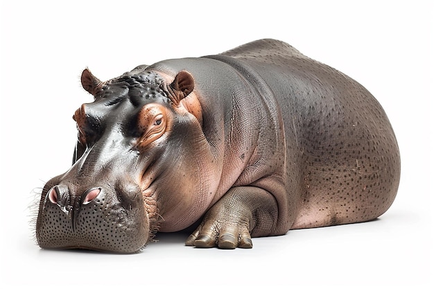 Photo photography of hippopotamus animal