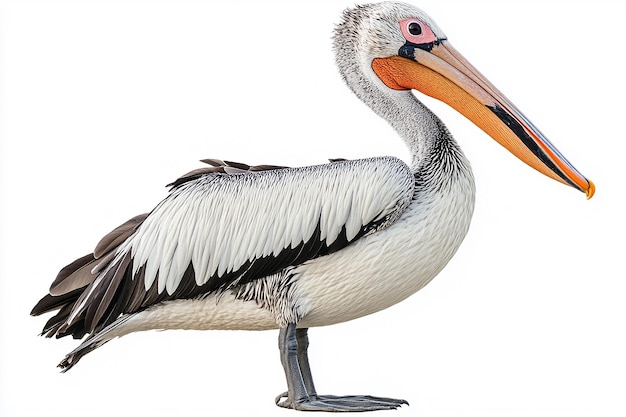 Photo photography of pelican animal white background