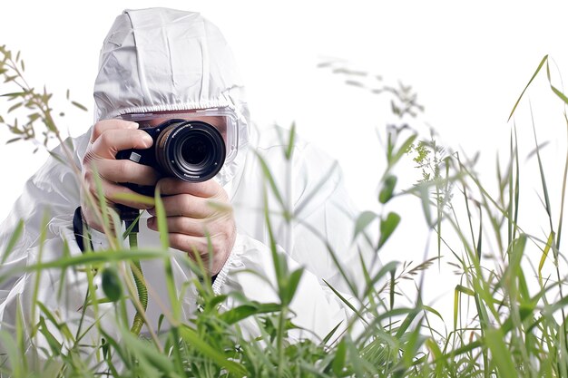 Photo photography of professional environmental scientist