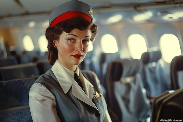 Photo photography of professional flight attendants