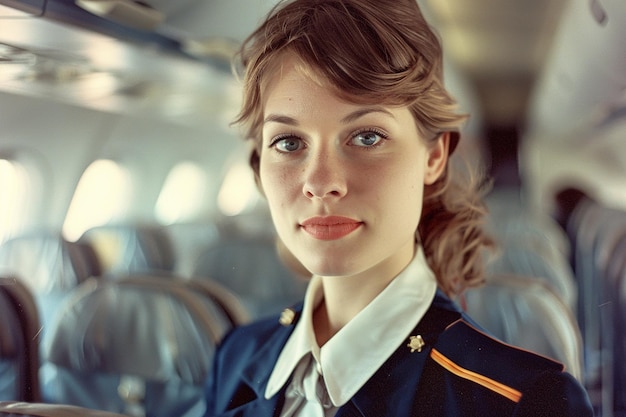 Photo photography of professional flight attendants