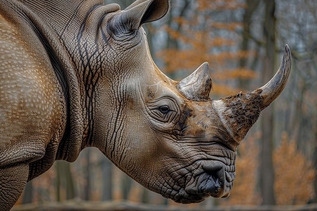 Photo photography of rhinoceros animal