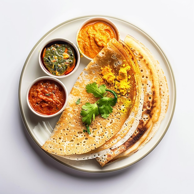 photography of tasty indian masala dosa