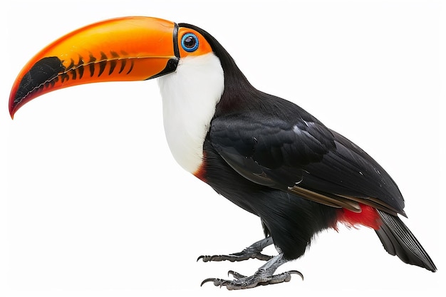 photography of Toucan bird on white background