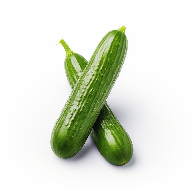 Photorealistic Hot House Cucumber