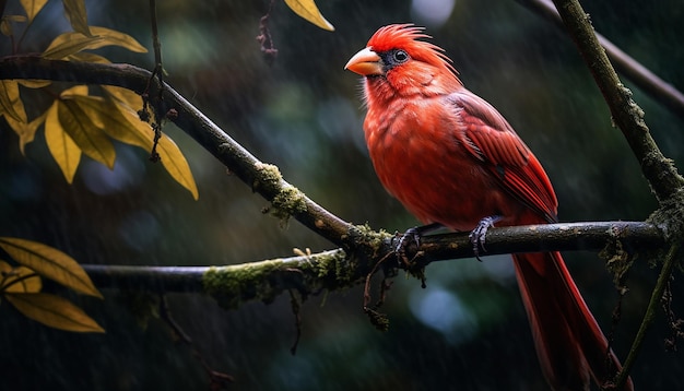 a photoshoot in a dense forest capturing the elusive beauty of rare species