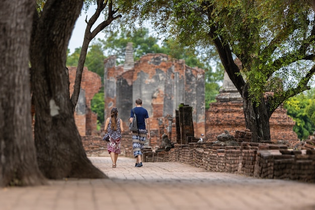 Phra Sri Sanphet Temple in Phra Nakhon Si Ayutthaya Province, Thailand