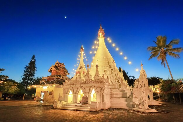 Phra That Doi Kong Mu Temple in Mae Hong Son, Thailand