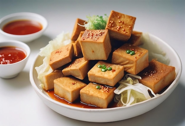 Photo pickled cabbage and stinky tofu perfection