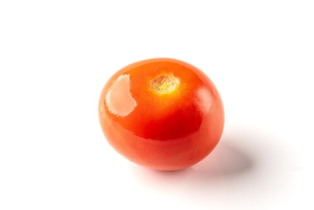 Pickled tomatoes isolated