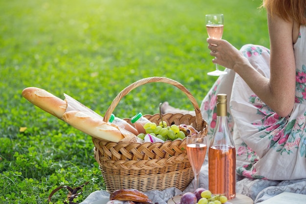 Picnic in the meadow