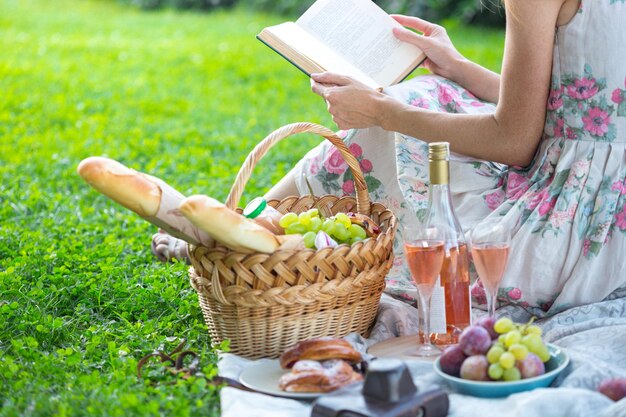 Picnic in the meadow