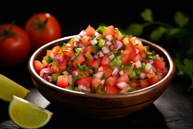 Pico de Gallo Mexican Appetizer