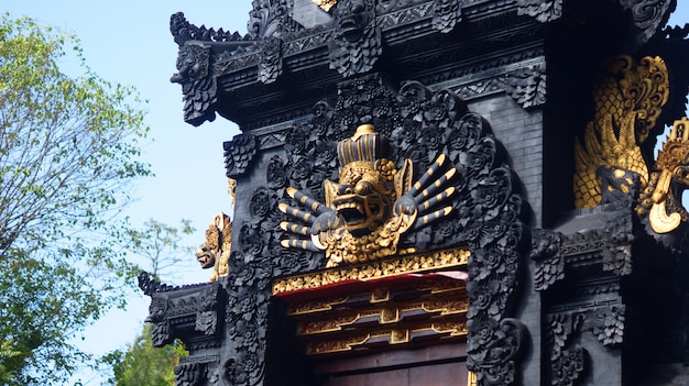 Picture of Balinese Temple Gate Guardian Statue