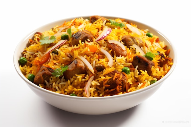 a picture of biryani