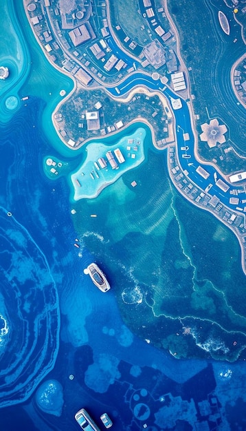 a picture of a boat in the water with a boat in the water