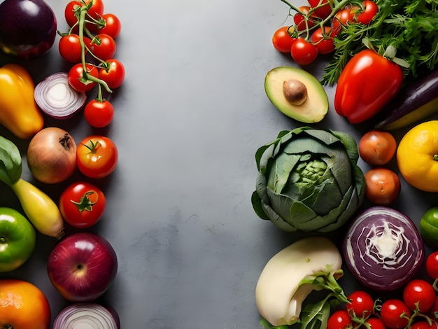 a picture of a bunch of vegetables with a sign that says  organic