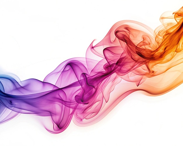 Photo a picture of colorful smoke with the word quot colors quot on it