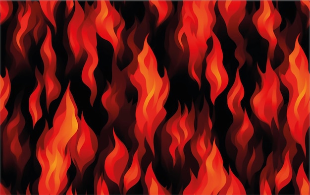 a picture of a fire burning with a black background