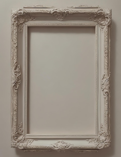 a picture frame with a floral pattern