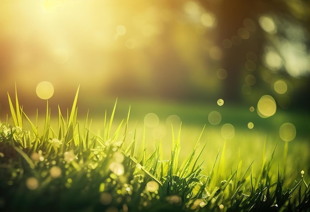 Picture of green plants in the sun