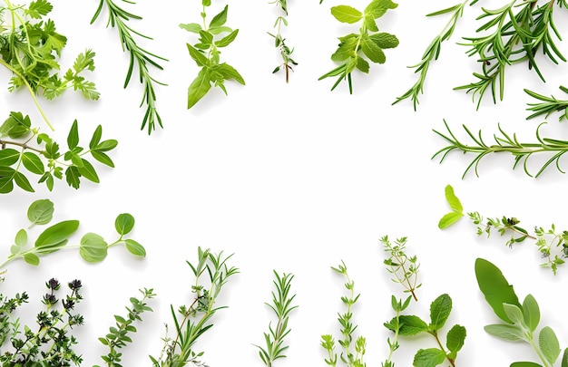 a picture of a green sprig of rosemary