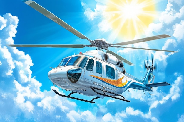 a picture of a helicopter with the words quot the word quot on it