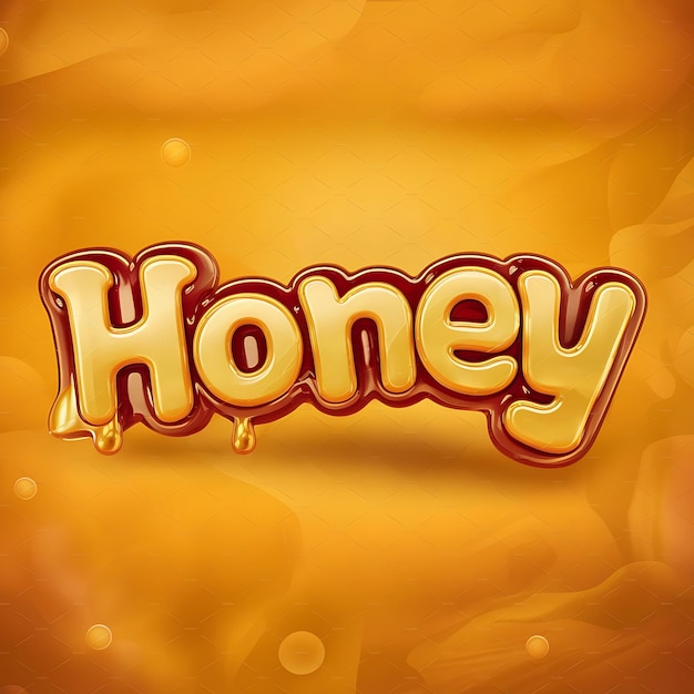 a picture of honey that says honey on it