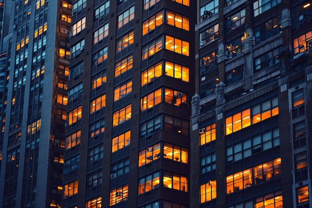 a picture of a large building with many windowpattern