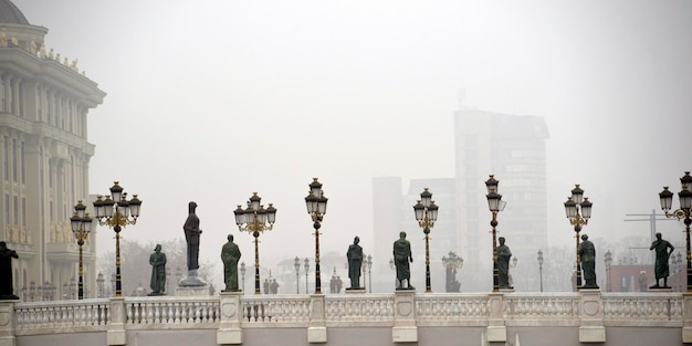 Picture of a Monuments in skopje macedonia