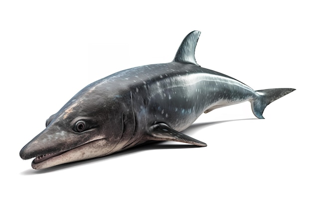 A picture of Ophthalmosaurus with white background