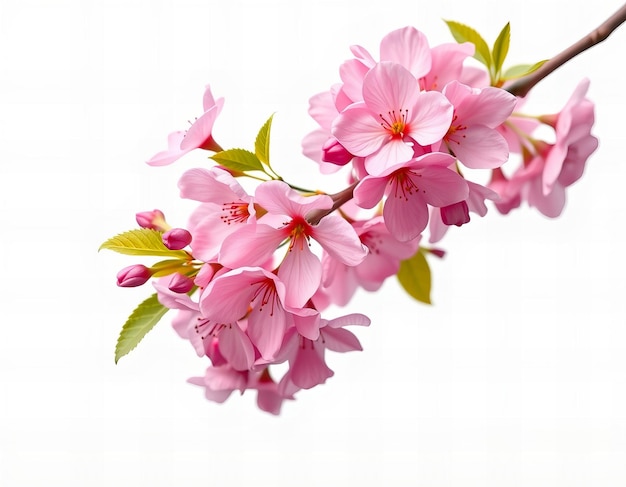 a picture of a pink cherry tree with the word cherry on it