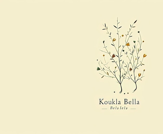 Picture showcasing a flower with the words kola