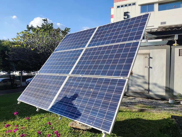 Picture of a small solar panel