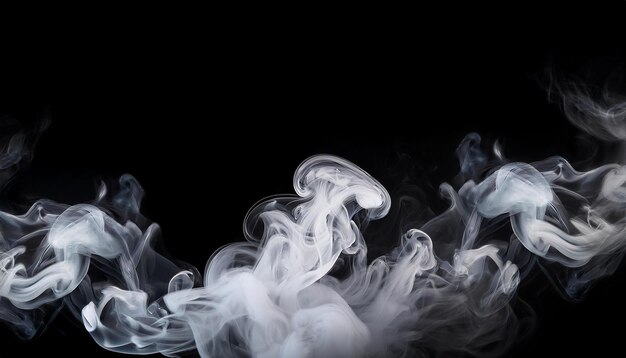 Photo a picture of smoke that has a face on it