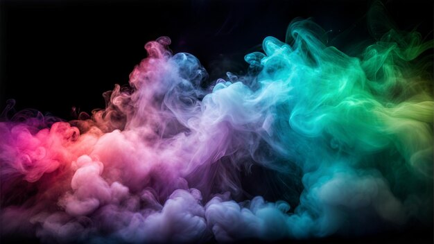 Photo a picture of smoke that has the word  smoke  on it