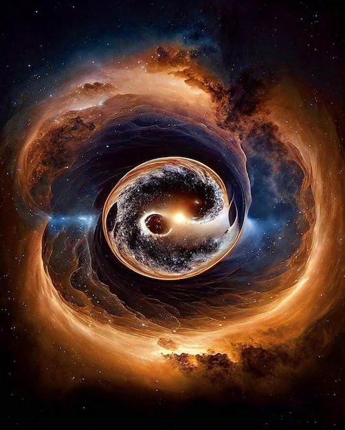 A picture of a spiral with the word infinity on it