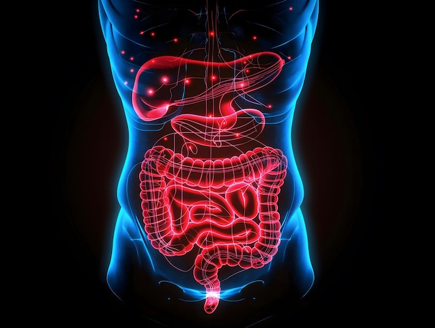 a picture of a stomach with the words stomach and stomach visible