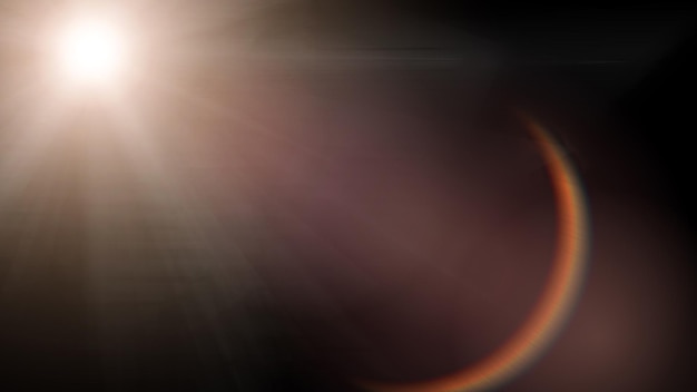 a picture of a sun with a lens flare